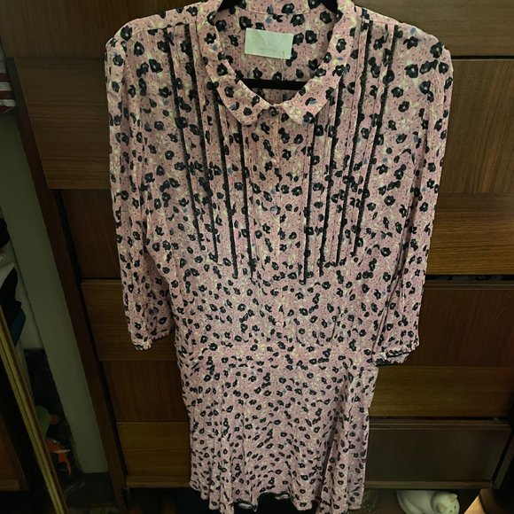 Zadig & Voltaire Raspail Print Dress Sz L NWT - Picture 2 of 6